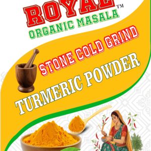 Organic Turmeric Powder 500g | ऑर्गेनिक हल्दी – Royal Organic